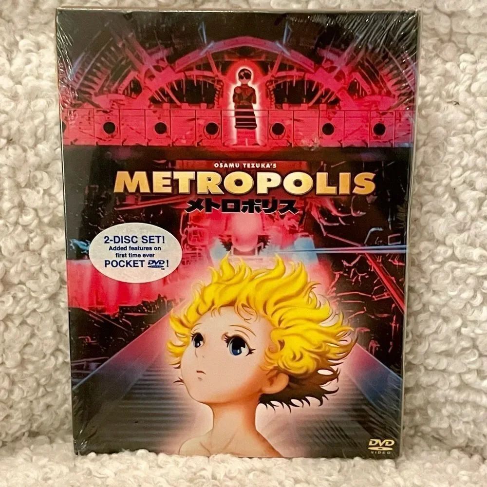 Metropolis Anime Special Edition Movie 2 Disc DVD set